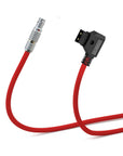 Alvin's Cables D-Tap to 2 Pin Male Power Cable for Teradek SmallHD Z-CAM Blackmagic Pyxis, 45cm|18inches, Ultra Soft & Flexible