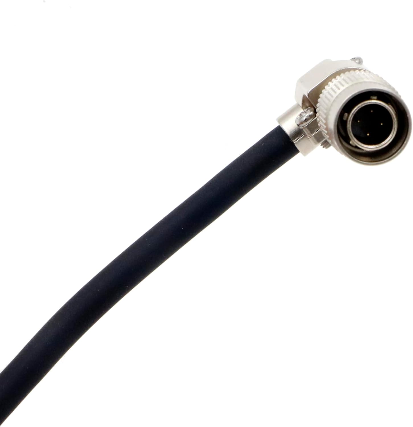 Alvin’s Cables Rotatable Right Angle Hirose 4 Pin Male to D-tap Power Cable for Sound Devices 688 644 633 MixPre-10 ii, Zoom F4 F8 F8N Recorder 50cm/19.7in