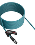 Alvin's Cables M12 A-Code 8 Pin Male to Open End Power I/O Cable Cat6a High-Flex Shielded for Cognex Keyence Basler Industrial Automation Fieldbus Module 33ft/10m,Green