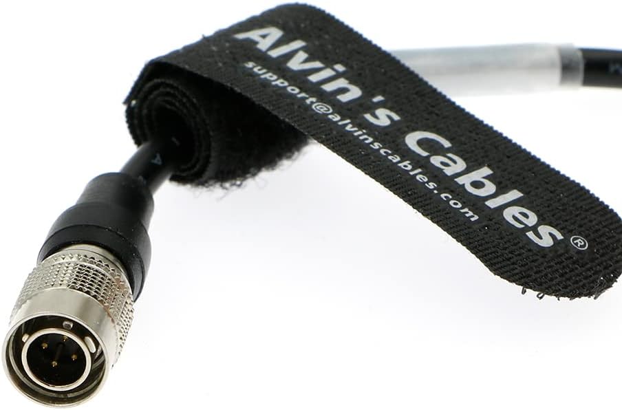 Alvin’s Cables Nucleus M 7 Pin to Hirose 4 Pin Male Run Stop Cable for Sony Venice| F5| F55 Camera for Tilta 70CM|27.6Inches
