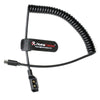 Alvin's Cables Dtap to USB-C Power Cable for DJI Focus Pro Motor, Ultra Soft D-tap to Type-C Enhanced Power Coiled for Tilta Nucleus Nano II Wireless Lens Control Motor