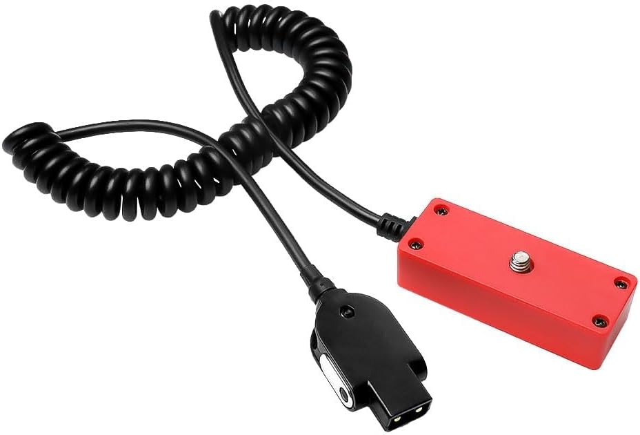 Alvin&#39;s Cables Smart D-tap Power Splitter Cable, Dtap Male to 4 Port DTap Female Splitter Hub Power Cable for ARRI RED Teradek SmallHD SmallRig V-Mount| Gold-Mount Battery