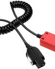 Alvin's Cables Smart D-tap Power Splitter Cable, Dtap Male to 4 Port DTap Female Splitter Hub Power Cable for ARRI RED Teradek SmallHD SmallRig V-Mount| Gold-Mount Battery