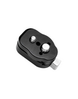 Alvin's Cables Mini Quick Release Plate Kit with 3/8" 1/4" Screws for Camera, Monitor, Tripod, Stabilizer, Gimbal, Monopods, Magic Arm, Flash Bracket, QR Plate System Black-A0123