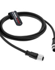 Alvin's Cables M12 A-Code 5 Pin Male to Female Extension Cable for Industrial Automation Fieldbus Communication, Shielded High-Flex Sensor and Actuator Signal Power Cable 3.3ft/1m