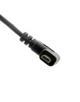 Alvin's Cables Micro HDMI to HDMI Cable 8K60P High-Speed 2.1 for Sony a7 IV FX30 ZV-E10, for Canon R5C R5 R6, Atomos Shinobi Ninja V, 45cm/17.7in, Right Angle Micro HDMI
