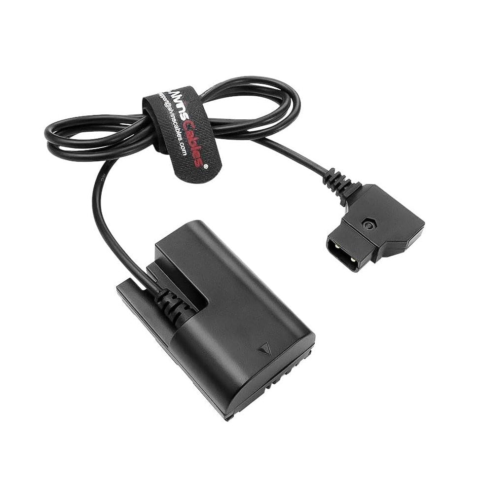 Alvin’s Cables D-tap to LP-E6P Dummy Battery Power Cable for Canon EOS R5 Mark ll/ R5/ R6 Mark ll/ R6 Mark III/ R6/ R7/ R Camera 2.6ft| 80cm