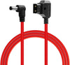 Alvin's Cables Dtap to DC Cable for Atomos Shogun,Ultra Soft D-tap to 2.1 DC Right Angle Power Cable for Blackmagic Design Video Assist,SmallHD 702,for Feelworld FW568 Monitor 60cm|23.6in