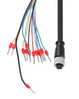 Alvin's Cables M12 A-Code 12-Pin Female to Open Wire Terminal Power I/O Cable for Keyence OP-88810/OP-88811/OP-88812 Industrial Cameras Interface Integrated Cable 2m|6.56ft