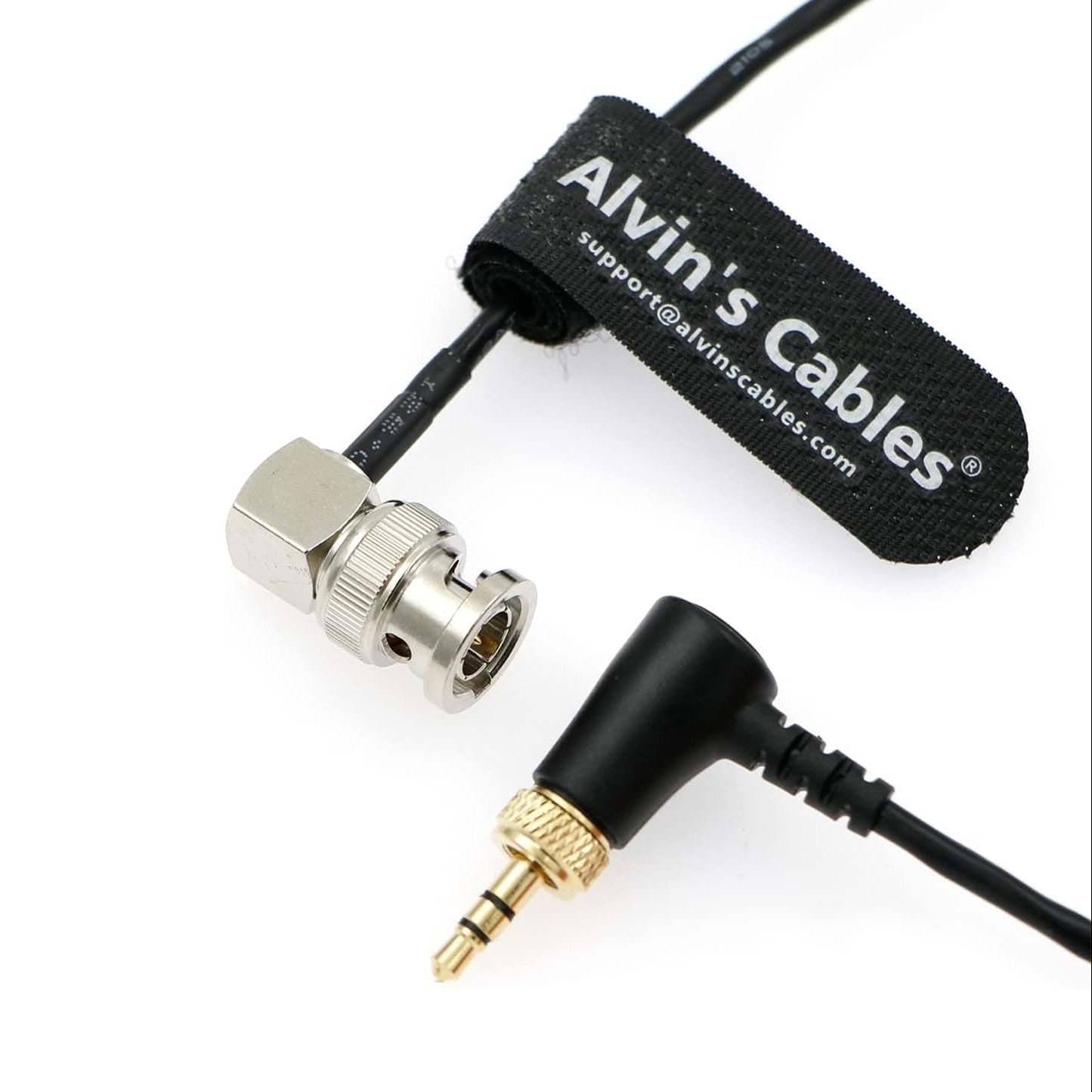 Alvin's Cables 3.5mm TRS to BNC Timecode Cable for Canon C70 for Sony F55 FX9, Zaxcom, Zoom F4| F8| F8n from Deity Timecode Generator Box 50CM|19.7inches
