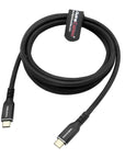 Alvin's Cables Thunderbolt 5 Cable, 3ft USB-C to USB-C Cable 120Gbps Bandwidth 240W PD Fast Charging 16K Display, Compatible with Thunderbolt 4/3,USB4, for MacBook,Docke,eGPU