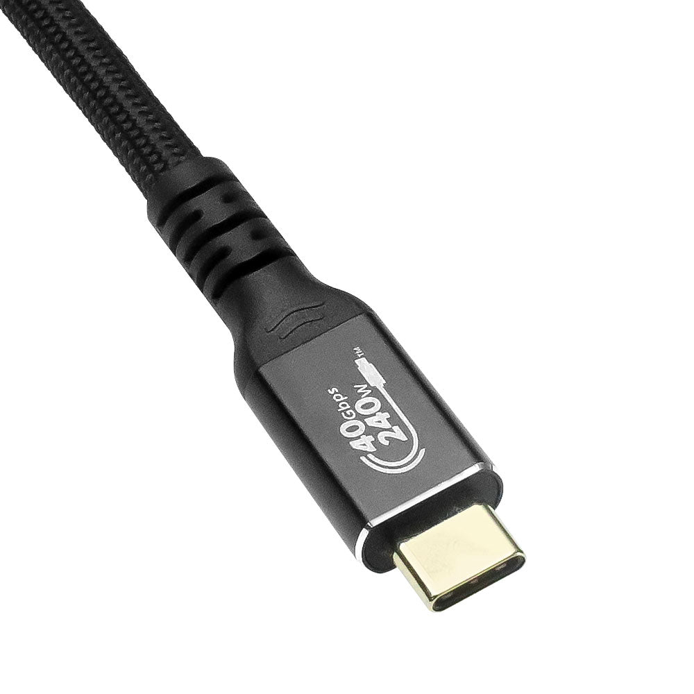 Alvin's Cables Thunderbolt 5 Cable, 3ft USB-C to USB-C Cable 120Gbps Bandwidth 240W PD Fast Charging 16K Display, Compatible with Thunderbolt 4/3,USB4, for MacBook,Docke,eGPU