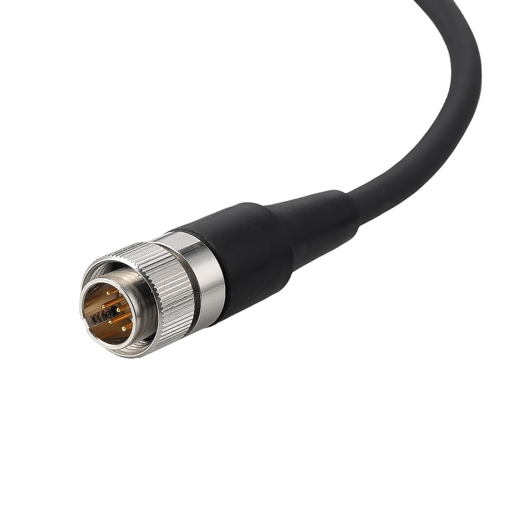 Alvin's Cables Zoom Controller Extension Cable for Canon Fujinon Servo Lenses 8 Pin Male to Female Cable for ENG/EFP Broadcast Lenses 1M 3.3ft