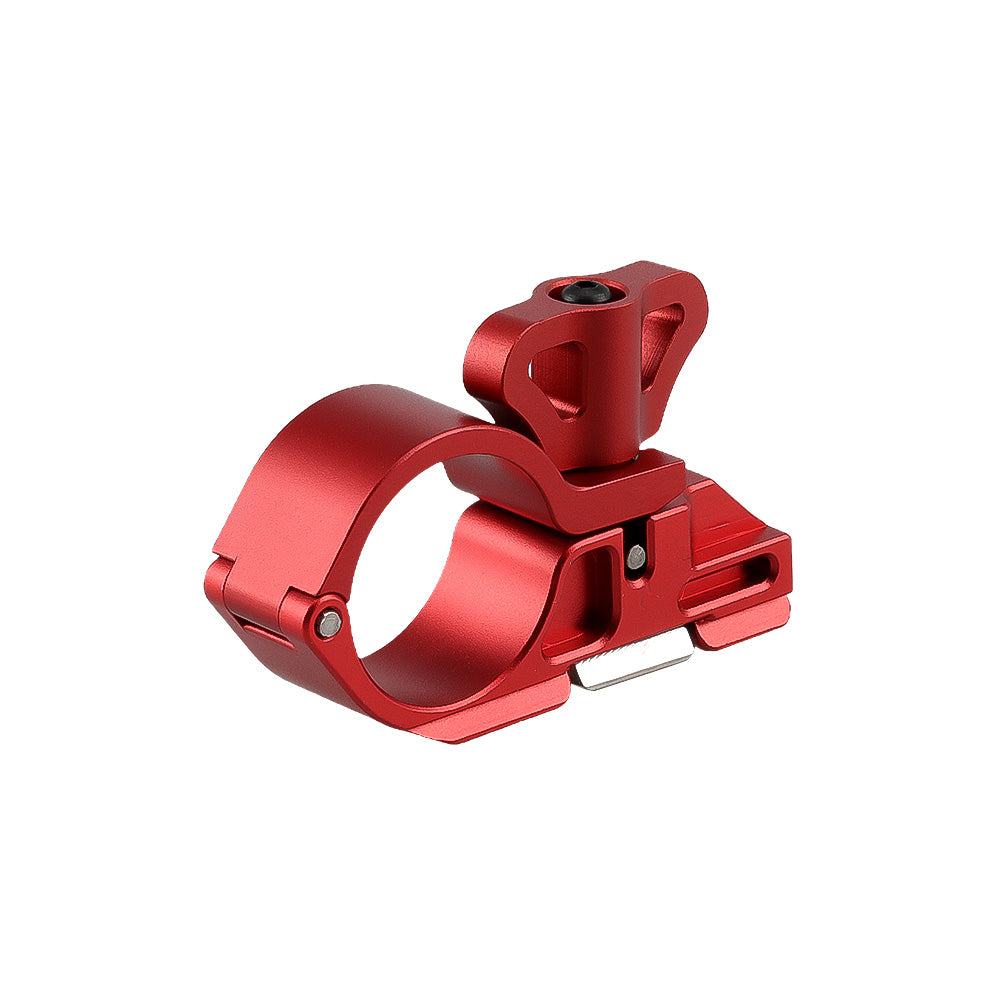 Alvin's Cables 19mm Rod Lens Motor Mount Clamp, Motor Mounting Bracket Compatible with ARRI WCU-4, cforce Mini RF, cforce Plus and cmotion cPRO Focus Motors for Camera Rig Support, Red