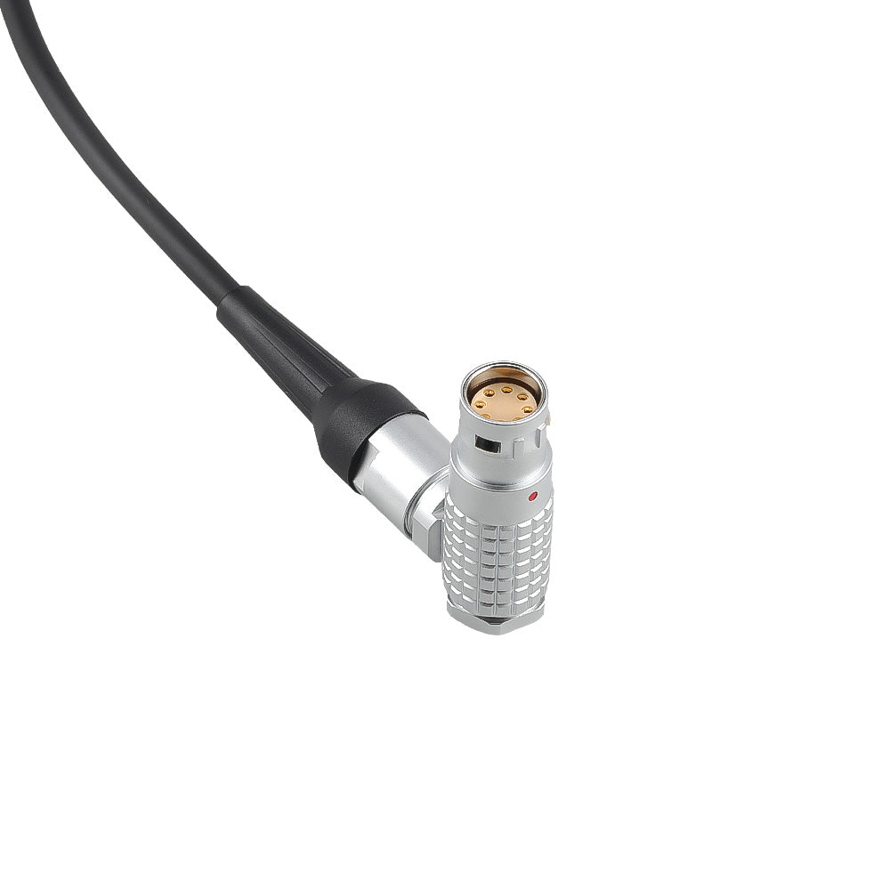 Alvin's Cables 26V Power Cable for ARRI Alexa Mini LF Camera from MotoCrane Titan LT, 4-Pin to 8-Pin Female Right-Angle Camera Power Cable 30cm|12inches