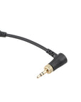 Alvin's Cables DMX Adapter Cable for Nanlite Forza FC PavoSlim PavoTube II Lights, Lock 3.5mm TRS to Dual XLR 5-Pin DMX Splitter Cable 30cm 12inches