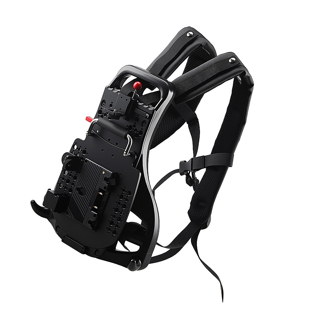 Alvins Gold-Mount Battery Backpack Plate for Professional Camera Live Streaming &amp; Outdoor Broadcasting, G-Mount Battery Support Vest with D-Tap Power Expansion