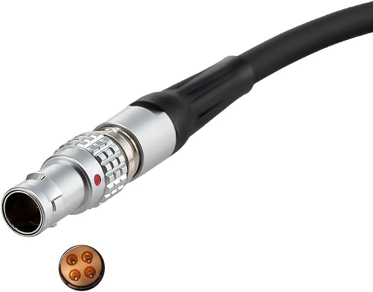 Alvin's Cables 26V Power Cable for Sony Venice Camera from MotoCrane Titan LT, 4-Pin to XLR 4-Pin Female Right-Angle Camera Power Cable 30cm|12inches