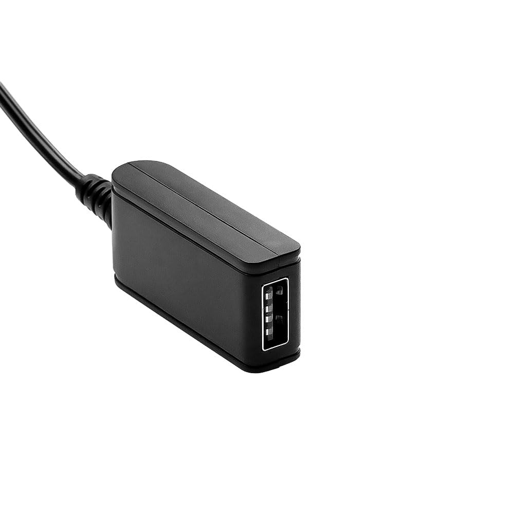 Alvin's Cables DC to USB Power Cable DC Converter 12V to 5V USB Lead 50cm