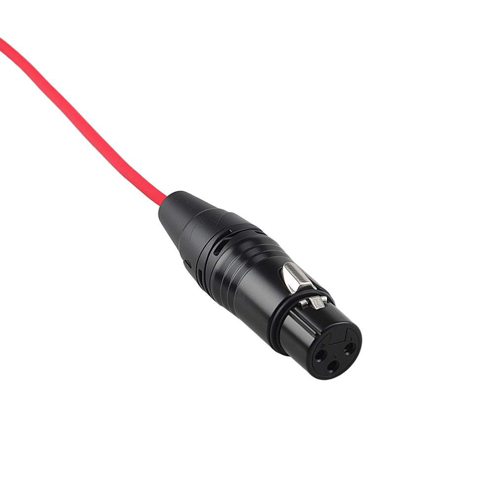 Alvin's Cables Mini XLR 3 Pin Male to XLR 3 Pin Female Audio Cable for Blackmagic Pocket Cinema Camera BMPCC 4K/6K, Video Assist 4K, Sharp 8K Cam, Ultra Soft