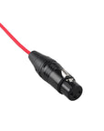 Alvin's Cables Mini XLR 3 Pin Male to XLR 3 Pin Female Audio Cable for Blackmagic Pocket Cinema Camera BMPCC 4K/6K, Video Assist 4K, Sharp 8K Cam, Ultra Soft
