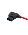 Alvin's Cables Rotatable Right Angle 2 Pin to D-tap Power Cable for Z CAM E2 S6/F6 Adjustable 90 Degrees 2 Pin, Ultra Soft 30cm|12inches