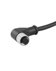 Alvin's Cables Livox Mid-360 LiDAR to Unitree Go2 Robot Dog Cable, Right-Angle M12 A-Code 12-Pin Female to M8 6-Pin Male, LiDAR Power & Data Cord for Robotics, 3D Sensing Applications