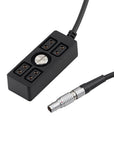Alvin's Cables 2-Pin Male to 4 Port D-Tap Power Splitter Cable, 40cm