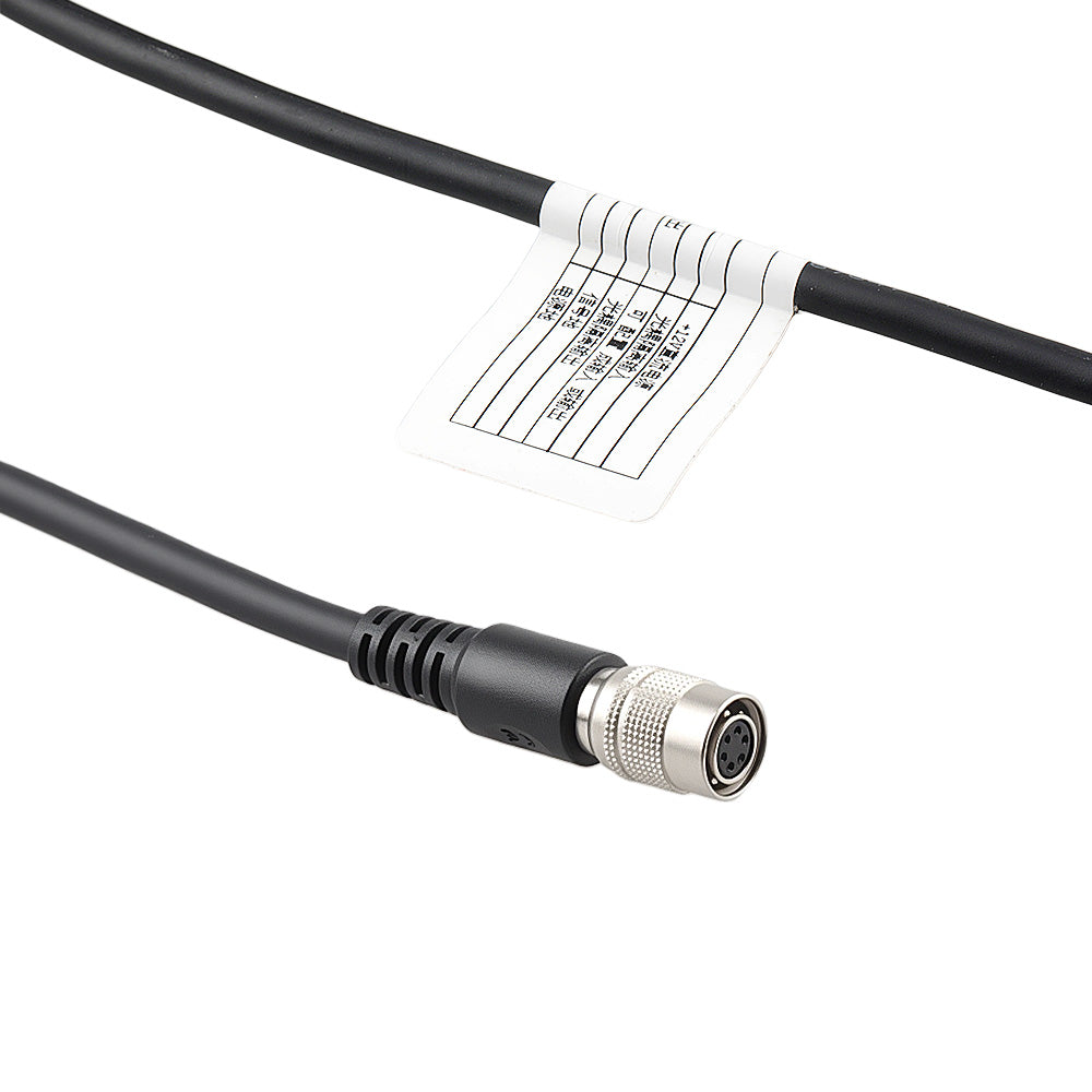 Alvin's Cables Industrial Camera IO Trigger Cable + HR10A-7P-6S Hirose 6 Pin Female Power Adapter for MindVision, PointGrey, Basler Gige, AVT CCD GigE Camera 12V 2A (1m/ 3.3Ft)