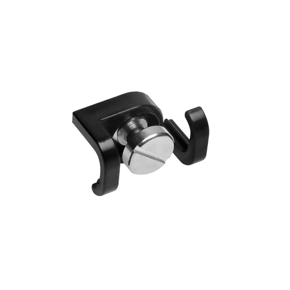 Alvins 3/8&quot; Screw Clamp for ARRI RED Sony Camera Z-Cam Cage SDI Video Power Cable Fixation, Black