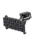 Alvin's Cables Monitor Mounting Bracket Compatible with Tilta Nucleus-M II FIZ Hand Unit, Quick-Release Back Plate with Anti-Twist 1/4"-20 Monitor Mount and 1/4"-20 3/8"-16 Accessory Threads