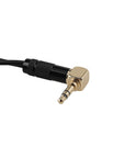 Alvin's Cables Tentacle Sync Timecode Splitter Cable, Right Angle 3.5mm TRS Male to 2 x 3.5mm Female Y-Cable for Sony FX6 FX9 F55, Ultra-Short Timecode Distribution Cable, 8cm