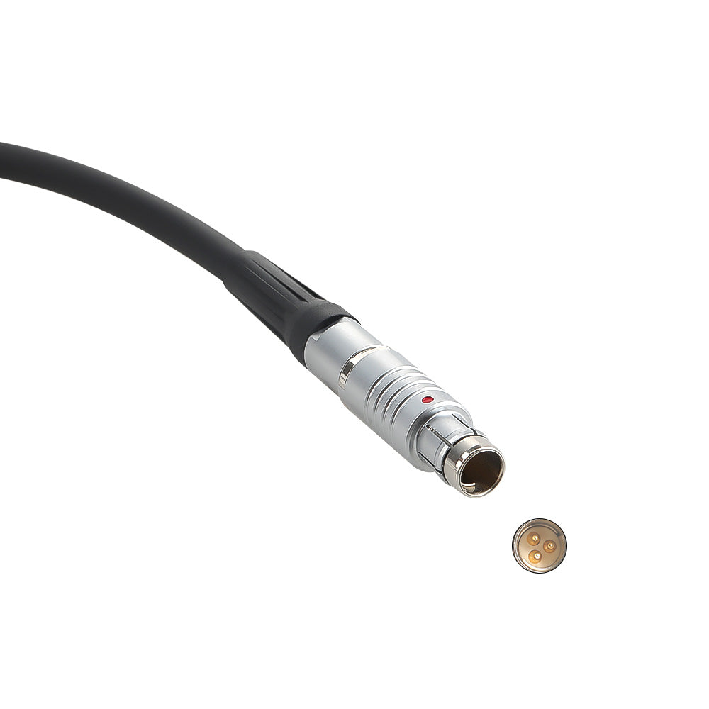 Alvin’s Cables Preston MDR3| MDR4 Run-Stop Cable for ARRI-Alexa Camera Right Angle 1B 10 Pin Male to 3 Pin Male RS Cable 60cm|23.6inches