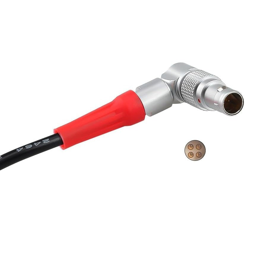 Alvin's Cables LBUS 4-Pin to NP-F970 Power Cable for ARRI Hi5 to SmallHD Monitor, for Atomos Ninja V | Shinobi | Feelworld Monitor, for Sony NP-F550| F770 F970 Dummy Battery (80CM/ 31")