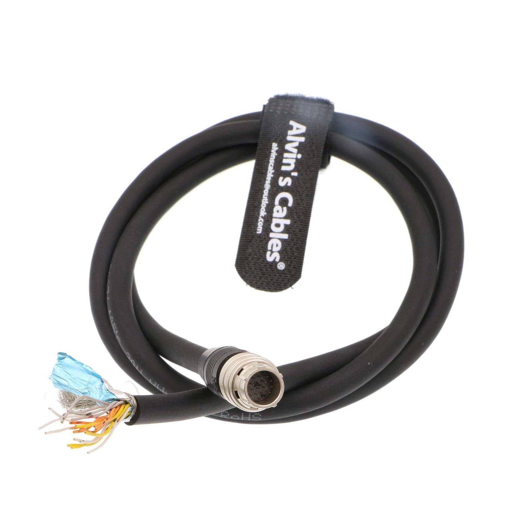 Alvin's Cables Hirose 20 Pin Male HR25A-9P-20P to Open End Shield Cabl
