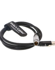 Alvin’s Cables 2 Pin Male to Mini XLR 4 Pin Female Power Cable for Glidecam V-25 TV Logic LVM 074W Monitor