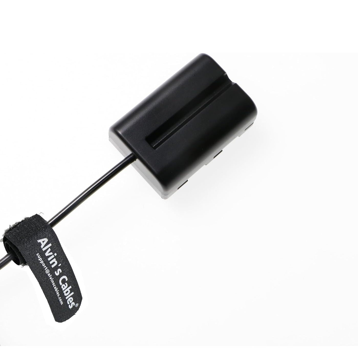 Alvin's Cables D-Tap to NP-FM500H Dummy Battery Power Cable for ARRI WCU-4 Hand Unit Coiled Cable Compatible with Sony DSLR A500 A550 A560 A580 A700 A850 A900 Alpha SLT A58 A65 A65V A77 Cameras