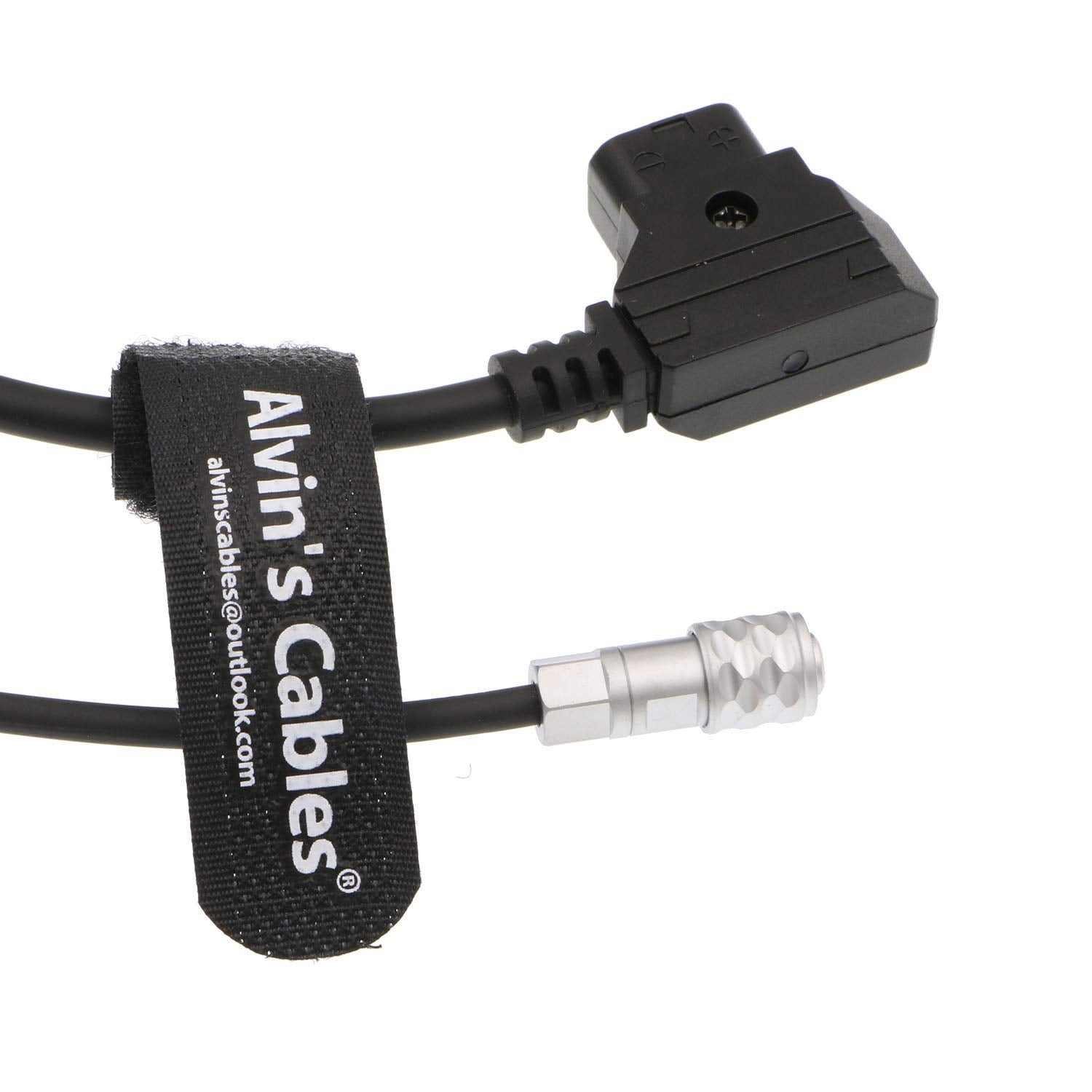 Alvin's Cables BMPCC4K to D Tap Power Cable for Blackmagic Pocket Cinema Camera 4K Gold Mount V Mount Battery Weipu 2 Pin Female to P Tap