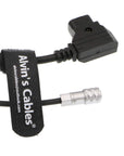 Alvin's Cables BMPCC4K to D Tap Power Cable for Blackmagic Pocket Cinema Camera 4K Gold Mount V Mount Battery Weipu 2 Pin Female to P Tap