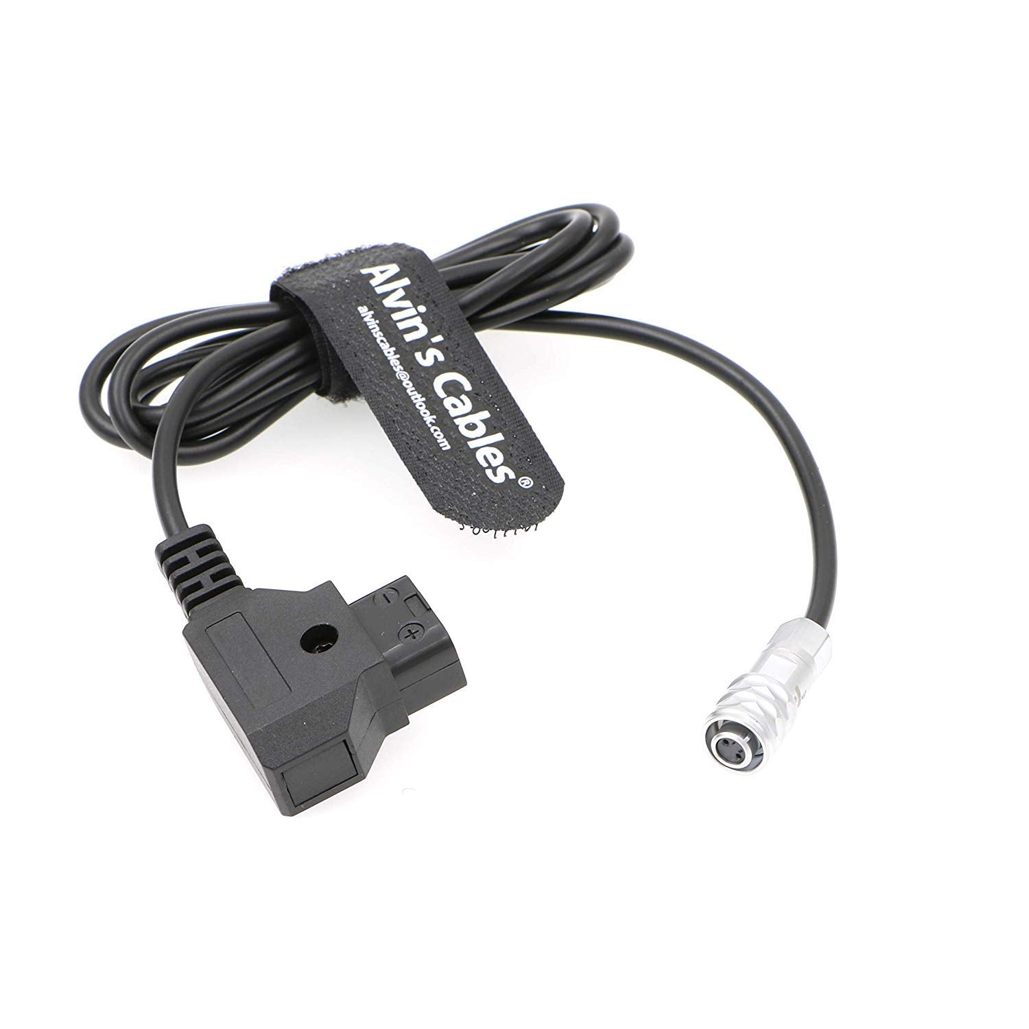 Alvin's Cables BMPCC4K to D Tap Power Cable for Blackmagic Pocket Cinema Camera 4K Gold Mount V Mount Battery Weipu 2 Pin Female to P Tap
