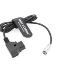 Alvin's Cables BMPCC4K to D Tap Power Cable for Blackmagic Pocket Cinema Camera 4K Gold Mount V Mount Battery Weipu 2 Pin Female to P Tap