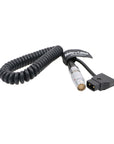 Alvin's Cables Power Cable for Arri Alexa Mini Amira Camera 8 Pin Female to D Tap Coiled Cord