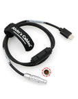 Alvin's Cables Nucleus-M Run-Stop Cable for Tilta BMPCC-4K Canon-C70 7 Pin Male to USB-C Type-C RS Cable for Blackmagic Pocket Cinema Camera 65cm|25.6inches