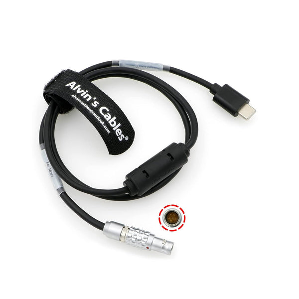 Alvin's Cables Nucleus-M Run-Stop Cable for Tilta BMPCC-4K Canon-C70 7 Pin Male to USB-C Type-C RS Cable for Blackmagic Pocket Cinema Camera 65cm|25.6inches