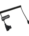Alvin’s Cables D-Tap to 4-Pin Microfit Power Cable for Freefly Ember S5K Camera (Coiled cable)