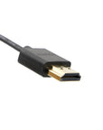 Alvin's Cables Micro HDMI to HDMI Cable 8K60P High-Speed 2.1 for Sony a7 IV FX30 ZV-E10, for Canon R5C R5 R6, Atomos Shinobi Ninja V, 45cm/17.7in, Right Angle Micro HDMI