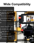 Alvin's Cables 8K HDMI Cable 2.1 48Gbps High Speed Φ2.4mm Ultra-Thin HDMI 8K@60Hz 4K@120Hz for Sony A7 A9, BMPCC, for Canon C70, for Atomos Ninja, for SmallHD, Right to Right Angle Coiled Cable