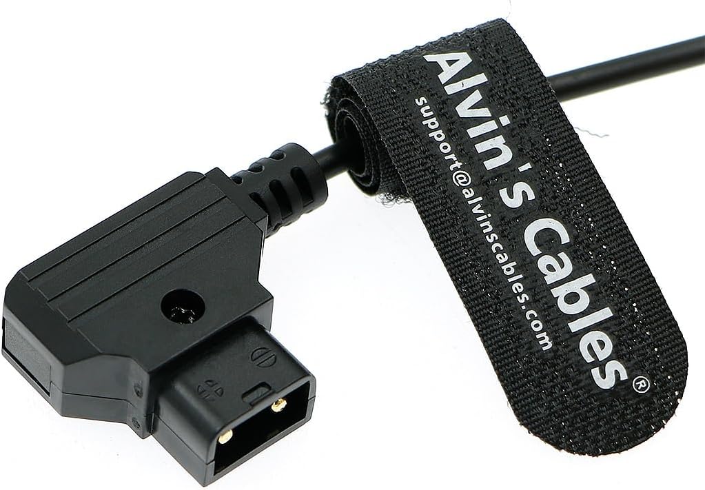 Alvin&#39;s Cables D-tap Male to Dual USB Female Port 5V 2A Power Cable Converter Adapter for Anton Bauer V-Mount Gold Mount Battery to Mobile Phone Receiver Wireless Focus 1M|39.4in