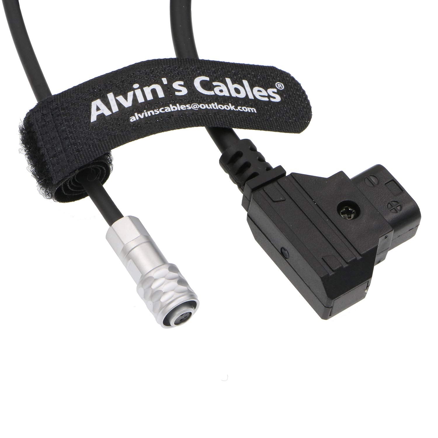 Alvin's Cables BMPCC4K to D Tap Power Cable for Blackmagic Pocket Cinema Camera 4K Gold Mount V Mount Battery Weipu 2 Pin Female to P Tap