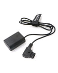 Alvin's Cables NP-FZ100 Dummy-Battery to Dtap Power Cable for Sony A7III A7R A9 ILCE-9 FX3 Digital Camera